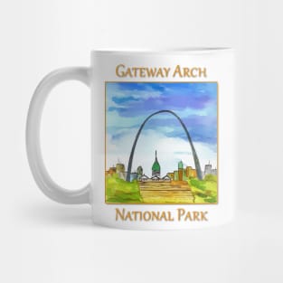 Gateway Arch National Park Mug